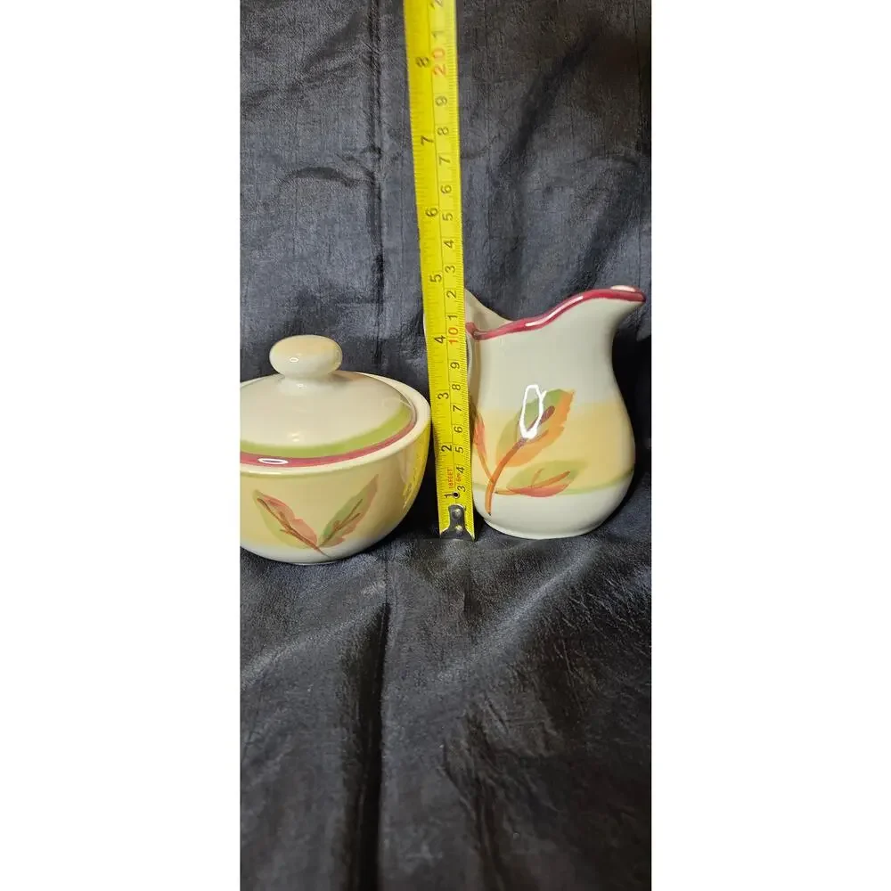 Studio Pottery Cream & Sugar